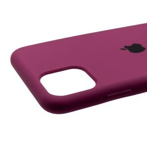 Силиконов гръб Apple с лого за iPhone 11 Pro Max + Подарък стъклен протектор - imagine 33