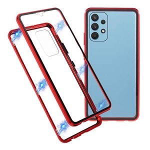 360° Стъклен магнитен кейс за Samsung Galaxy A32 4G - Изображение 4