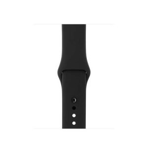 Силиконова каишка за Apple Watch - Черна - imagine 3