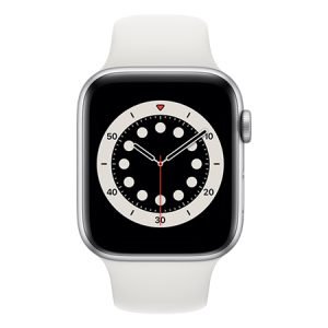 Силиконова каишка за Apple Watch - Бяла - imagine 2
