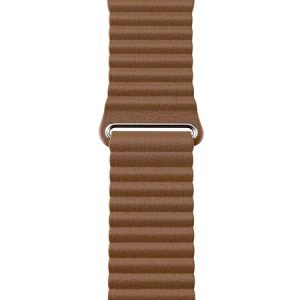 Kаишкa Leather Loop за Apple Watch - Кафява - imagine 2