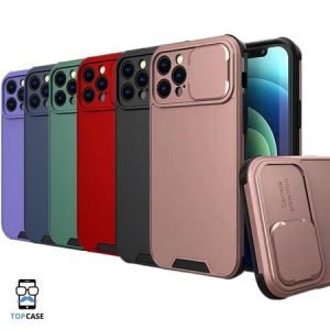 Slide Camera Cover силиконов кейс за iPhone 13 Pro Max - imagine 1