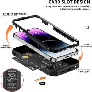 Удароустойчив кейс Armor Strong за iPhone 14 Pro - Изображение 2