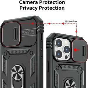 Удароустойчив кейс Armor Strong за iPhone 14 Pro - Изображение 4