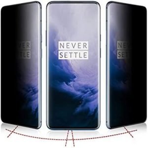 5D Стъклен протектор PRIVACY за OnePlus 7 - Изображение 3