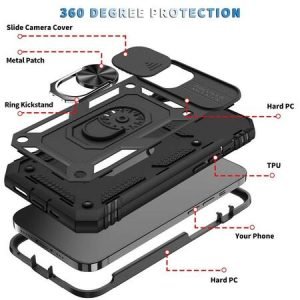 Удароустойчив кейс Armor Strong за iPhone 13 - Изображение 4