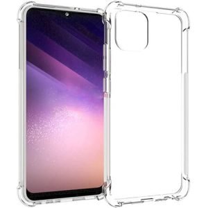 Противоударен силиконов гръб за Samsung Galaxy A03 - Прозрачен