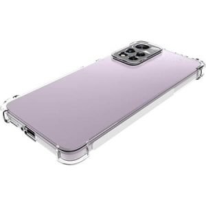 Противоударен силиконов гръб за Xiaomi Redmi Note 11 Pro Plus - Прозрачен - Изображение 3