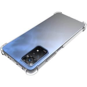 Противоударен силиконов гръб за Xiaomi Redmi Note 11 Pro - Прозрачен - Изображение 3