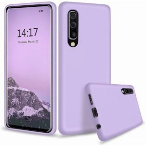 Husă de lux din silicon pentru Samsung Galaxy A50 - Mov