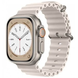 Каишка Ocean Band за Apple Watch - Бежова - imagine 1