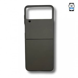 Твърд кейс от две части за Samsung Galaxy Z Flip 4 5G - Черен - Изображение 2