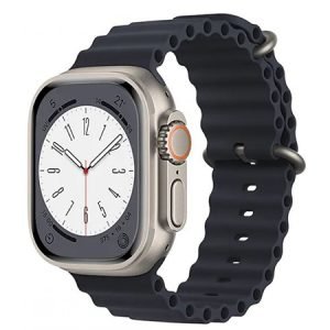 Каишка Ocean Band за Apple Watch - Черна - imagine 1
