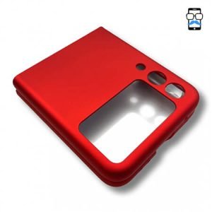 Твърд кейс от две части за Samsung Galaxy Z Flip 3 - Червен