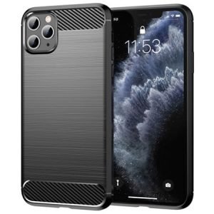 Spate din carbon pentru iPhone 11 Pro Max - negru
