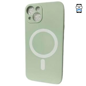 Husa din silicon cu Magsafe pentru iPhone 13 - Mint