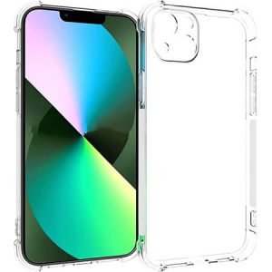Противоударен силиконов гръб за iPhone 14 Plus - Прозрачен