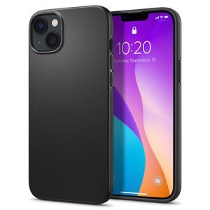 Thin Case за iPhone 14 - Черен - imagine 4