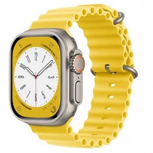 Каишка Ocean Band за Apple Watch - Жълт - imagine 1