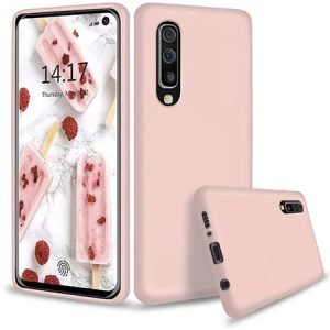 Husa din silicon de lux pentru Samsung Galaxy A50 - Rose Gold