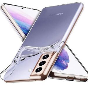 Husa din silicon ultra subtire pentru Samsung Galaxy S21 - Transparenta