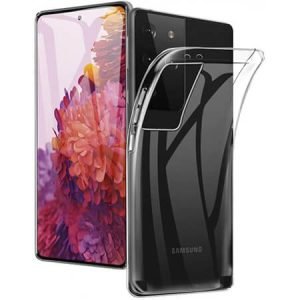 Husa din silicon ultra subtire pentru Samsung Galaxy S21 Ultra - Transparenta