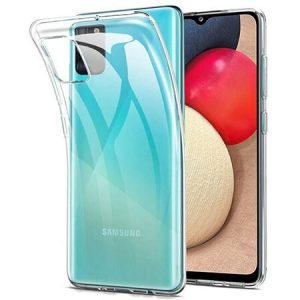 Husa din silicon ultra subtire pentru Samsung Galaxy A02s - Transparenta