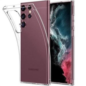 Husa din silicon ultra subtire pentru Samsung Galaxy S22 Ultra - Transparenta