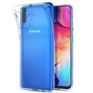Husa Ultra Subtire din Silicon pentru Samsung Galaxy A50 - Transparenta