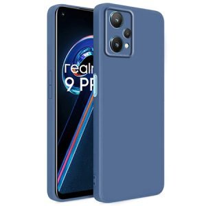 Husă de lux din silicon pentru Realme 9 Pro - Albastru