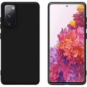 Луксозен силиконов калъф за Samsung Galaxy S20 FE - Черен
