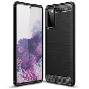 Spate din carbon pentru Samsung Galaxy S20 - Negru