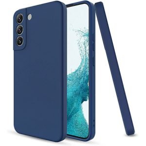 Husa din silicon de lux pentru Samsung Galaxy S22 5G - Albastra