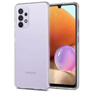 Ултра тънък силиконов калъф за Samsung Galaxy A32 5G - Прозрачен