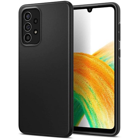 samsung a33 thin case cheren - 1