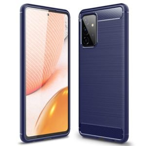 Карбонов гръб за Samsung Galaxy A33 - Син - imagine 1