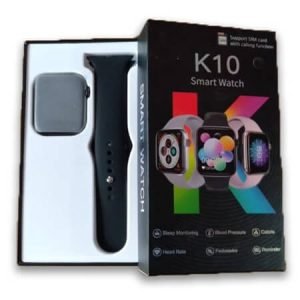 Смарт часовник със SIM карта K10 - Черен - imagine 4