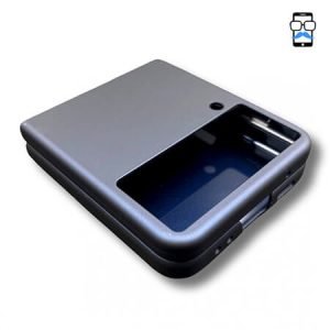 Твърд кейс от две части за Samsung Galaxy Z Flip 4 5G - Тъмно Син