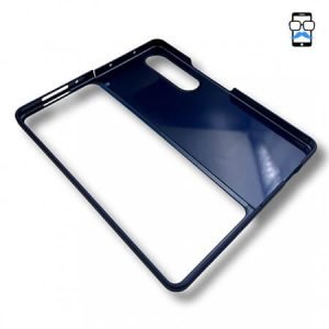 Твърд кейс от две части за Samsung Galaxy Z Fold 4 5G - Тъмно Син - imagine 2