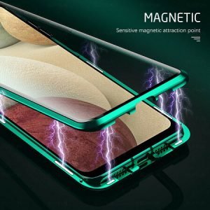 360° Стъклен магнитен кейс за Huawei P30 - imagine 4