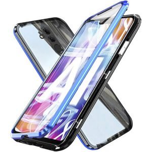 360° Стъклен магнитен кейс за Huawei Mate 20 Lite - imagine 2