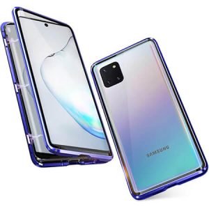 360° Стъклен магнитен кейс за Samsung Galaxy Note 10 Lite - imagine 4