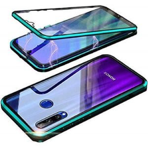 360° Стъклен магнитен кейс за Huawei Honor 8X - imagine 4