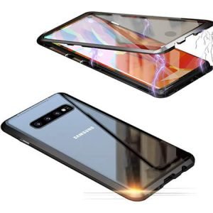 360° Стъклен магнитен кейс за Samsung Galaxy S10e - imagine 1