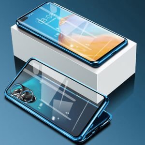 360° Стъклен магнитен кейс за Huawei Nova 9 SE - imagine 2