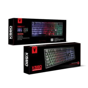 Геймърска RGB клавиатура Jedel Gaming K590 - imagine 2