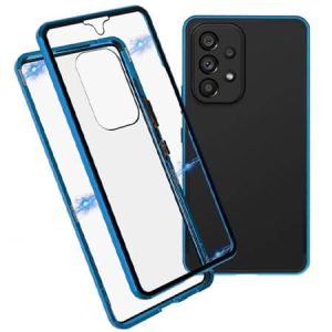 360° Стъклен магнитен кейс за Samsung Galaxy A53 - Изображение 10