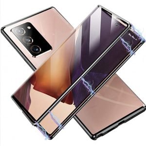 360° Стъклен магнитен кейс за Samsung Galaxy Note 20 Ultra - imagine 1