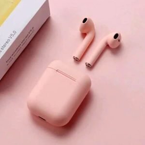 Безжични слушалки InPods 12 Bluetooth 5.0 - Розови - imagine 4