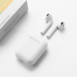 Безжични слушалки InPods 12 Bluetooth 5.0 - Бели - imagine 3